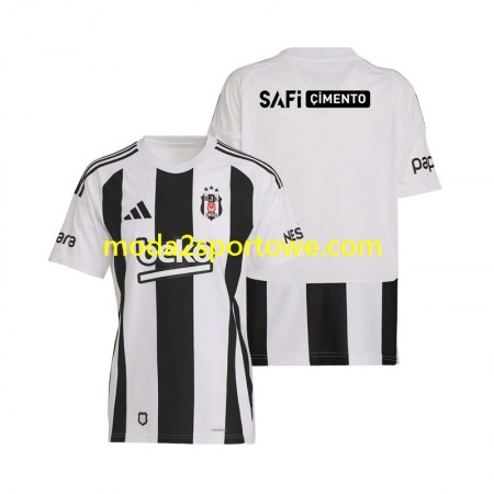 Koszulka Besiktas Domowe Stroje Piłkarskie 2024/25 Krótki Rękaw